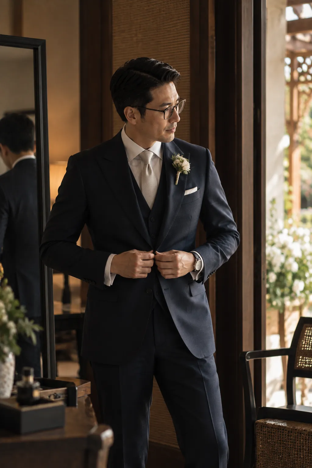 LANWIN bespoke suit for formal occasions
