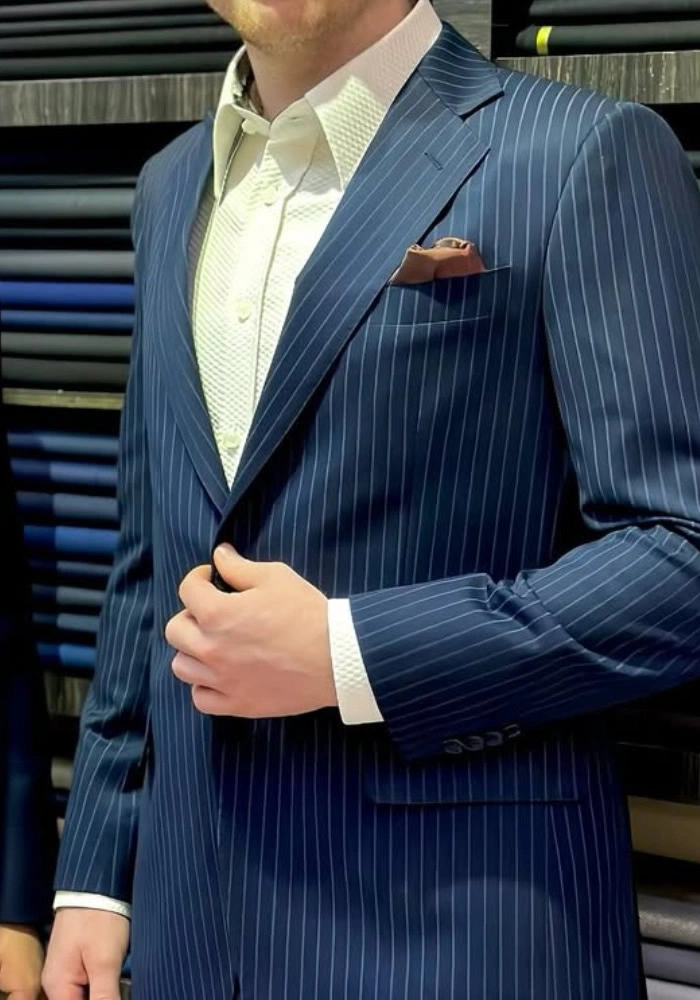 blue bespoke suits